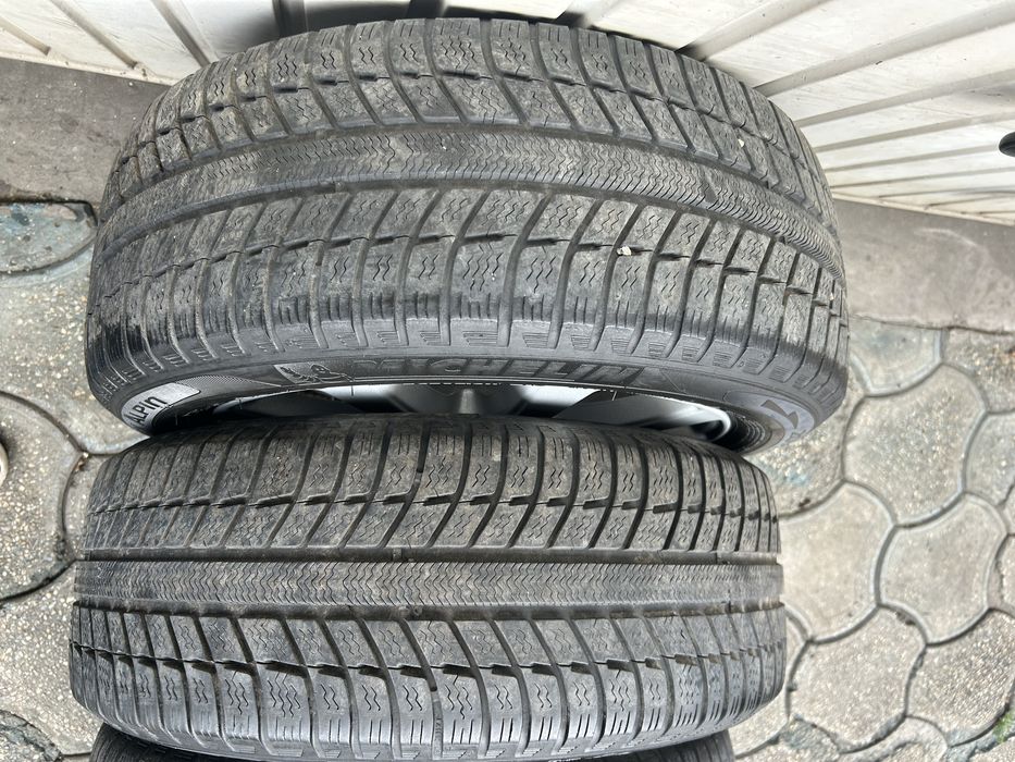 Jante aliaj 5x112mm, anvelope iarna 205/55 R16, VW, Audi, Seat, SKoda, Mercedes