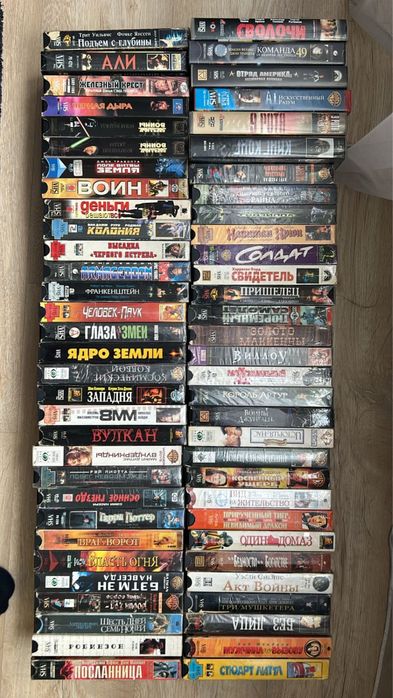 Продам видеокассеты VHS.