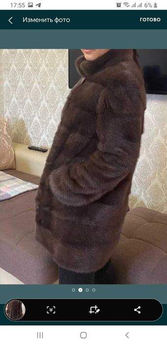 Продам норковую шубу