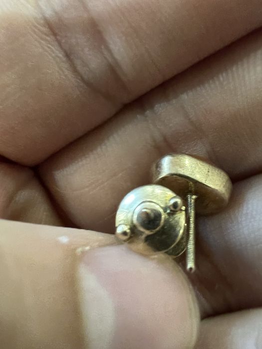 Коралл 56 проба серьги