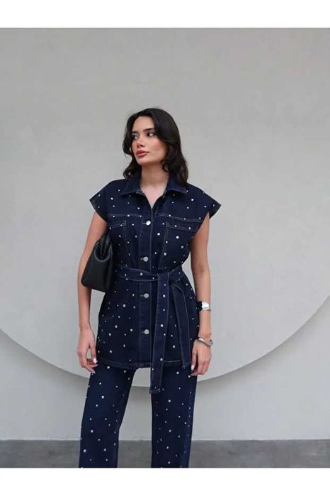 Trendyol сет от панталон и елек с колан