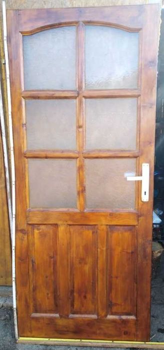 5 usi lemn lacuite fara toc