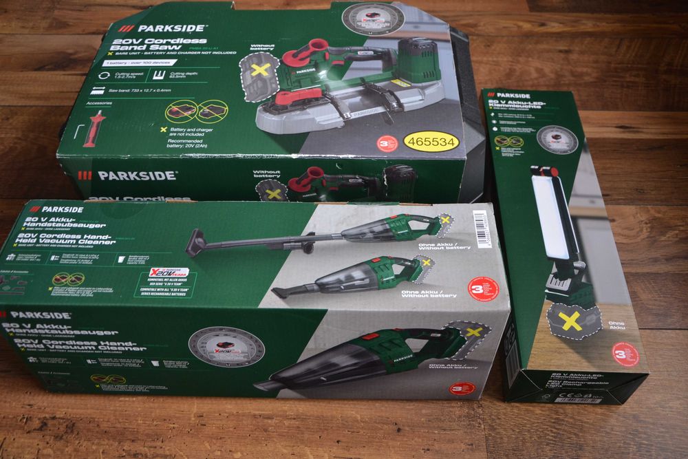 Нови Инструменти Parkside 20V