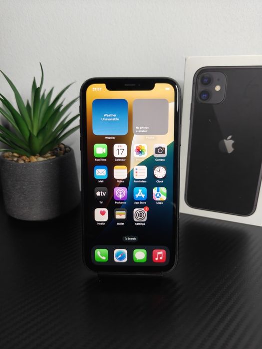 iPhone 11 64GB Black • Condiție Foarte Bună! • Perfect Funcțional