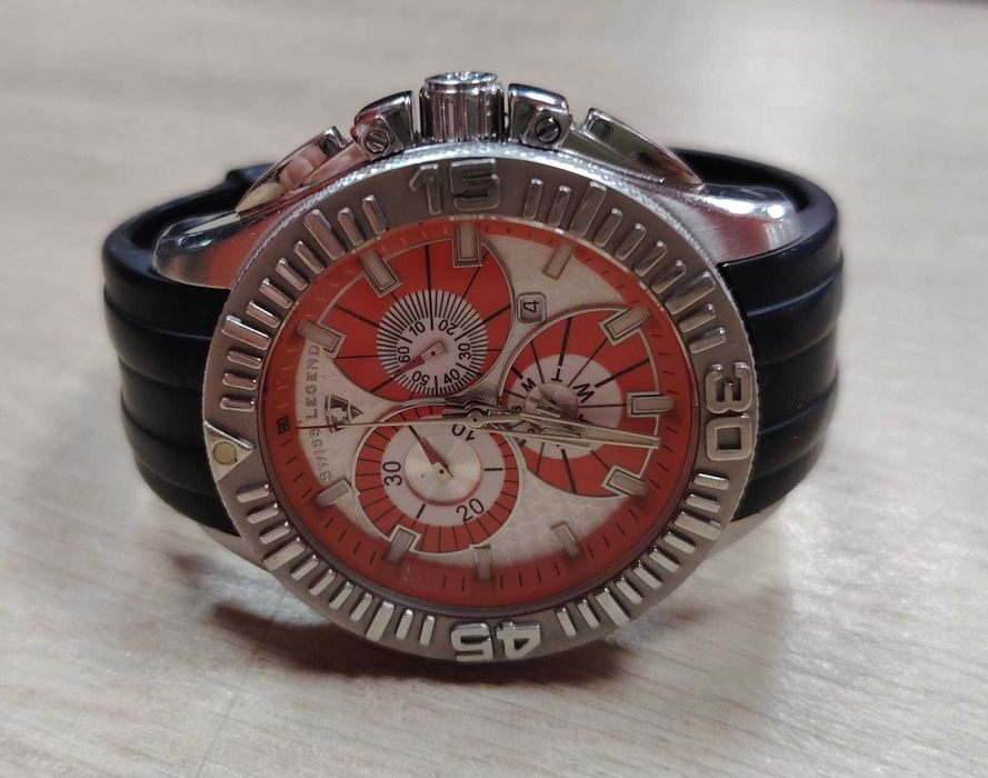 Ceas Barbatesc Swiss Legend Evolution 46 mm | UsedProducts.ro