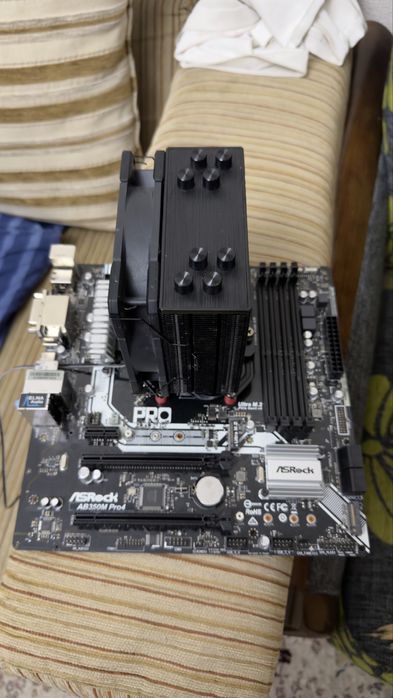 Мат плата + проц + башня