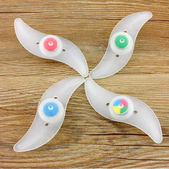 Set 2 lumini roata spite bicicleta spoke