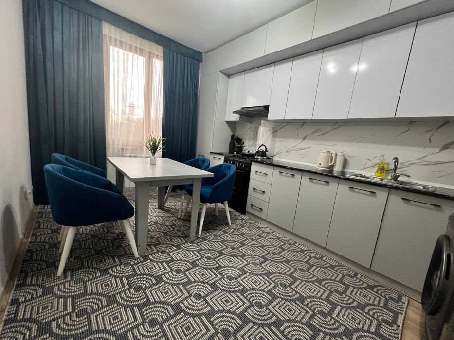 3-комн в Olmazar City | 2 кровати + TV 55" |Только Семейным |Посуточно