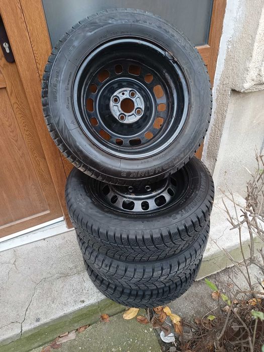 Set jenti de 4X100X54 (15X5.5 J ET40)cu cauciucuri Firestone 185/65/15