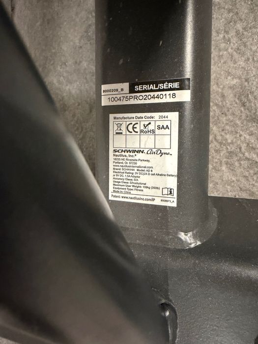 Въздушно колело Schwinn Airdyne AD8