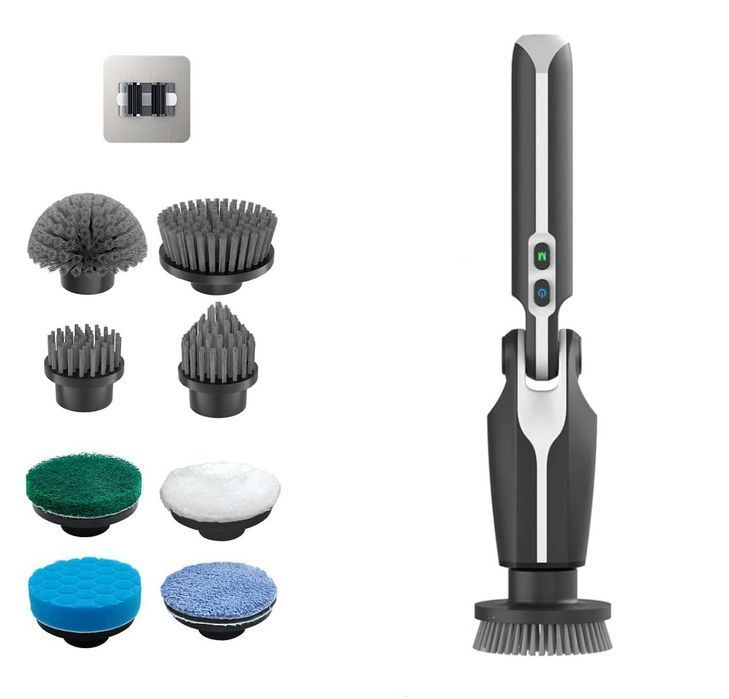 Aparat curatare electric Leebein YMG-820, 8 capete, negru