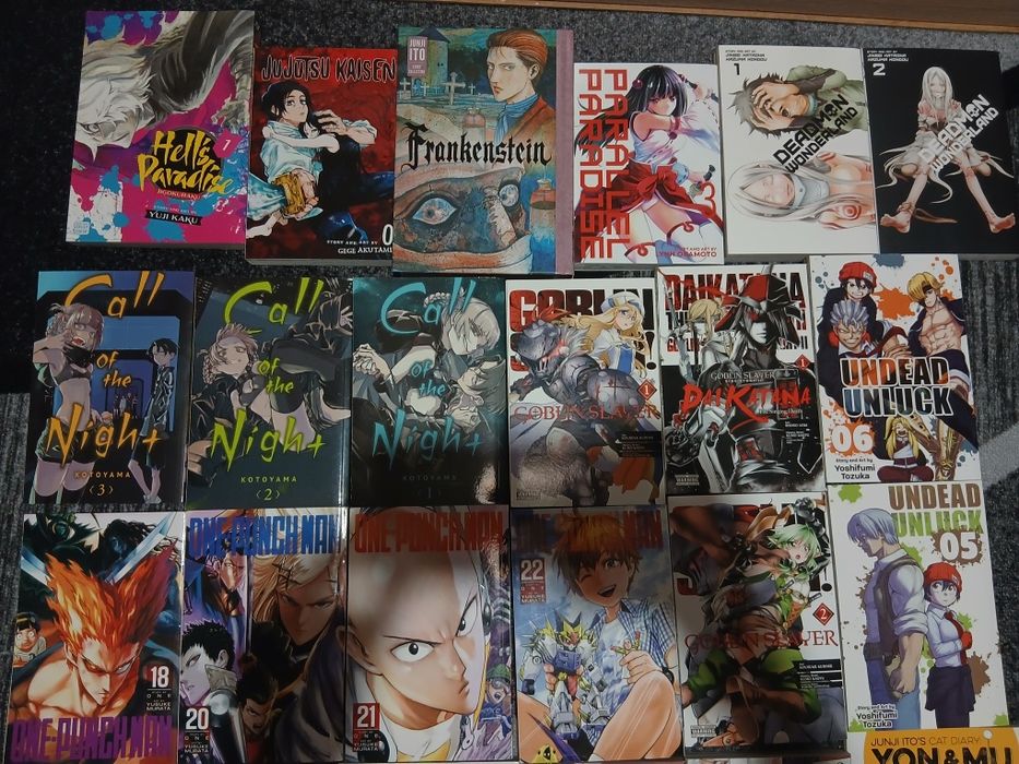 selling  manga titles