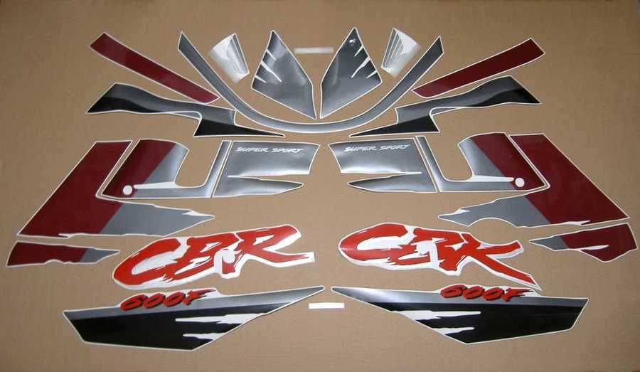 Стикери Honda CBR 600 F2 1991г.-1994г. лепенки хонда цбр ф2 графики
