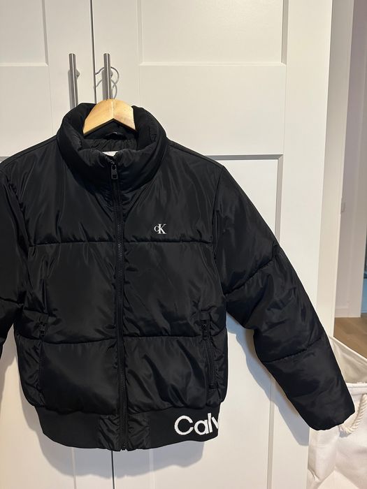 Geacă puffer, Calvin Klein Jeans, damă, S, negru