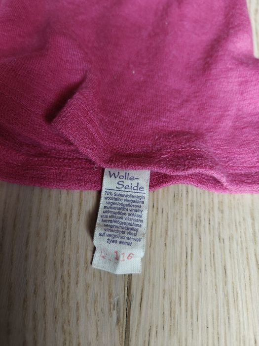 Bluza pentru copii Cosilana din lana si matase 116