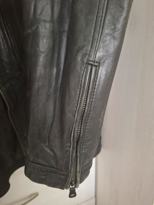 Мъжко кожено яке ZARA/Зара