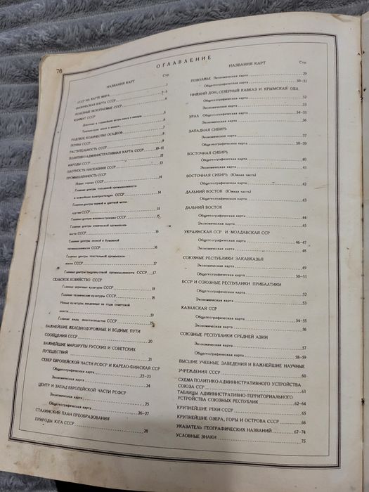 Продам географический атлас