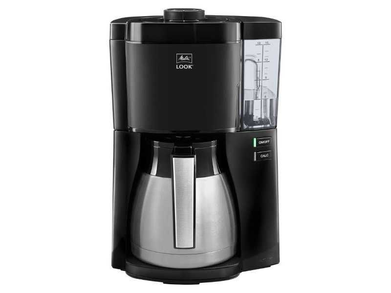 Кафемашина за Шварц Кафе Melitta Look Therm 1025-12 - 1080W, 1.25л, Черна