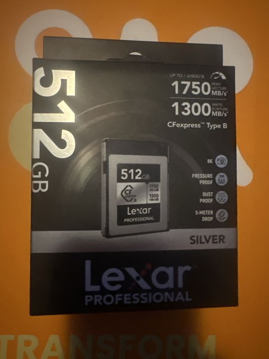 card memorie Lexar profesional 512