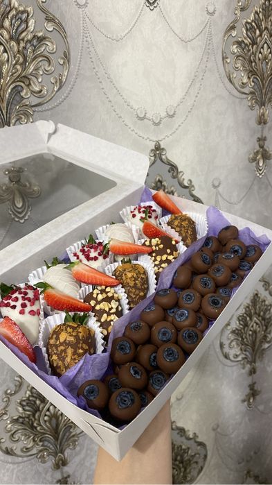 Клубника в шоколаде набор