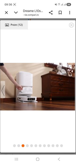 IEFTIN robot aspirare dreame L10 ultra IMPECABIL