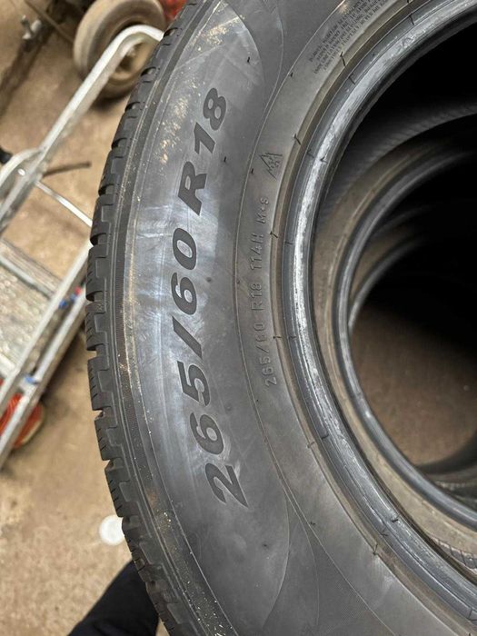 265/60 R18 Pirelli  SCORPION  WINTER M+S  DOT 2022