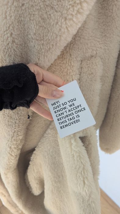 Пухкаво палто от Asos