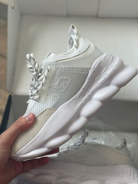 Versace chain reaction albi full white