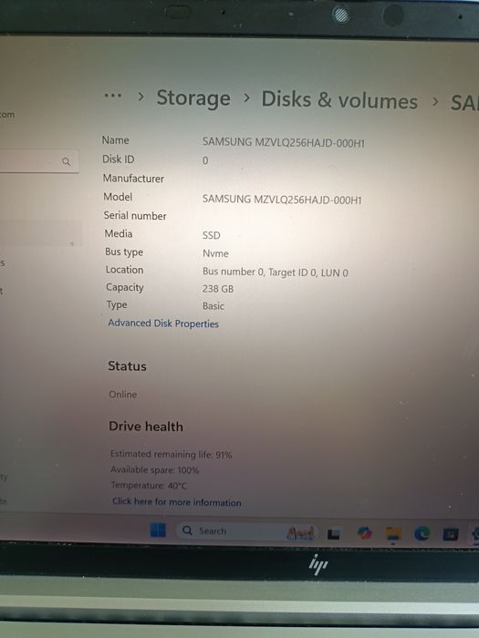 Laptop HP EliteBook 830 G7 Windows 11 PRO cu amprentă/cititor carduri/