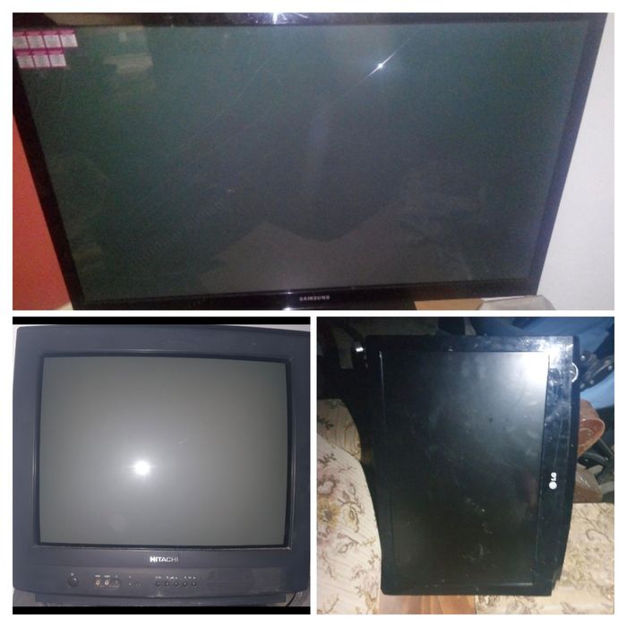 TV Televizor Samsung 107cm, LG 66cm, Hitachi cu tub catodic FUNCTIONAL
