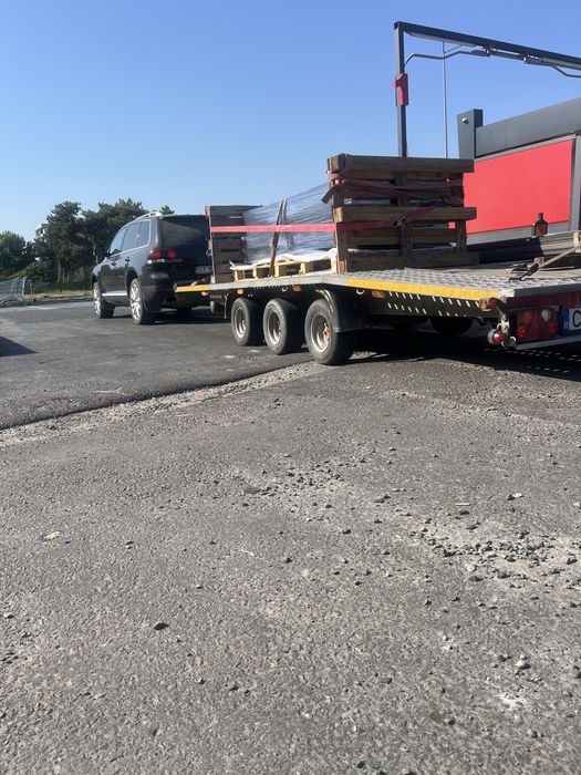 Vand/schimb touareg si platforma de 3.5t 3 axe