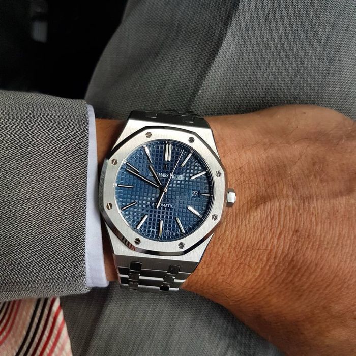 audemars piguet blue dial 41,mm