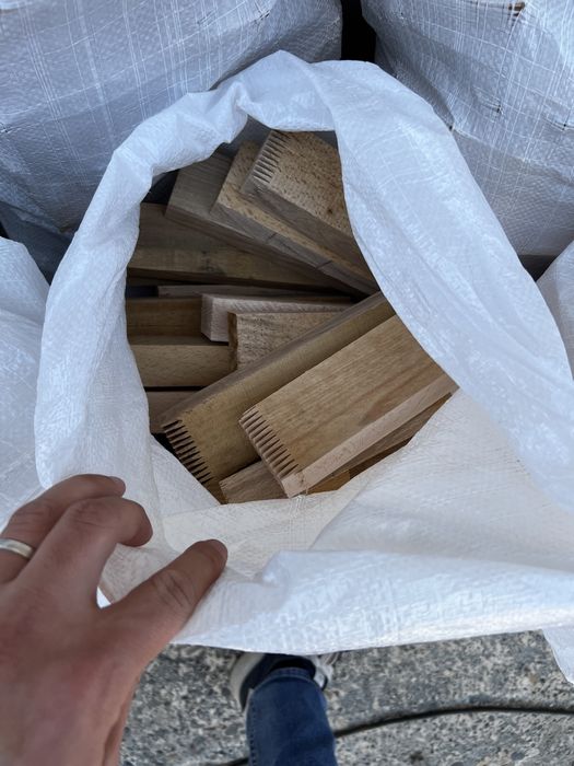 Lemn pentru gratar/ semineu - fag- uscat in uscator - sac 15kg