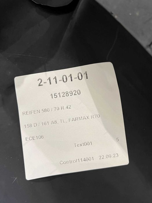 580/70r42 anvelopa tractor 158D case puma ih 165 caucicuuri