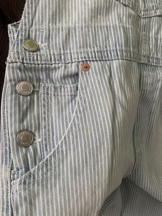 Salopera denim Zara - fete 10-12 ani