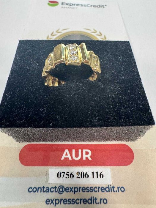 Inel din aur 14k (68901.1/ 10 Pacurari 1) Garantie 2 ani!