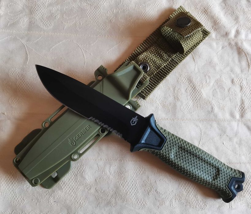 Практичен & Неубиваем Бушкрафт Нож с Kydex Кания – Готов за Всичко! USA,Чисто нов!