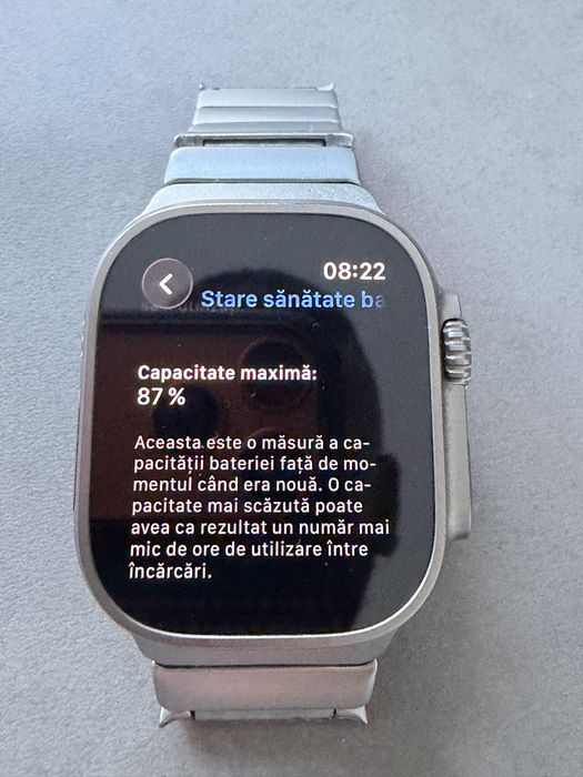Apple Watch Ultra 2 – 49mm Titanium – GPS + Cellular – Stare ca nou