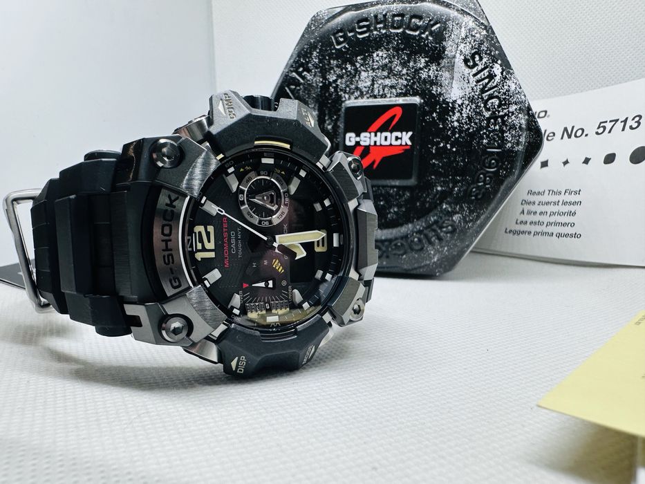*Чисто Нов* Casio G-Shock GWG-B1000-1AЕR Mudmaster *Triple Black*