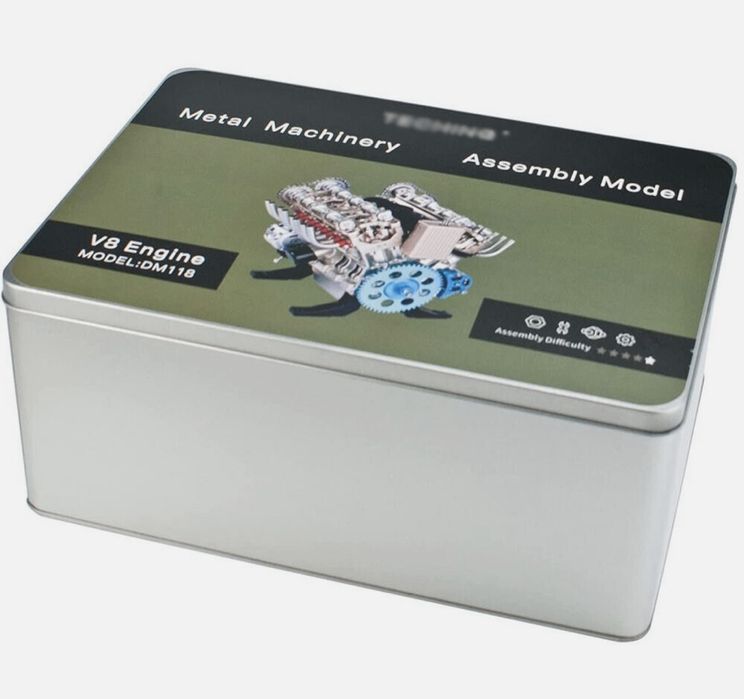 Модель двигателя V8