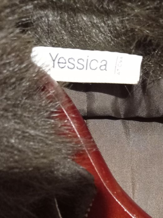 Кожено яке от естествена кожа и елек с косъм