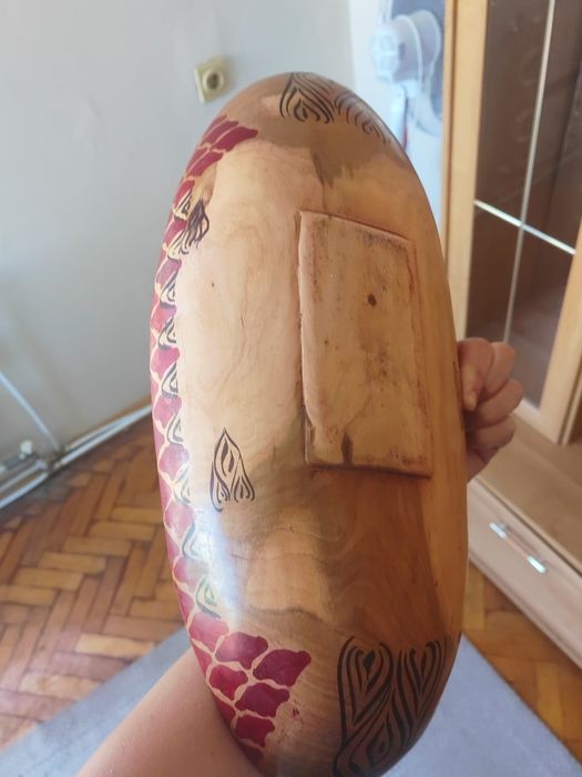 Дървена купа, дърворезба