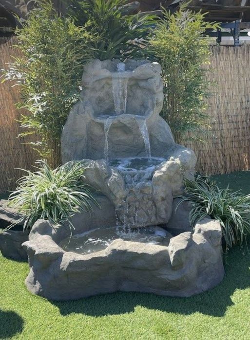 Водопад из искусственного камня