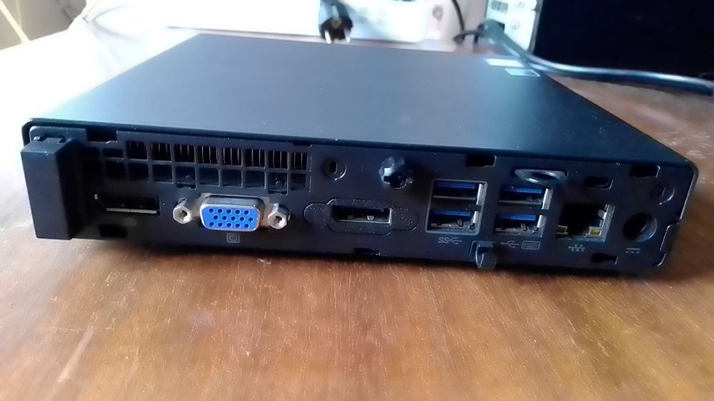 HP prodesk 600 G2 mini, i3 6100T, 8gb ram, ssd 120gb, wifi bt