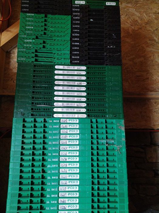 Сгъваеми касетки IFCO и кубчета