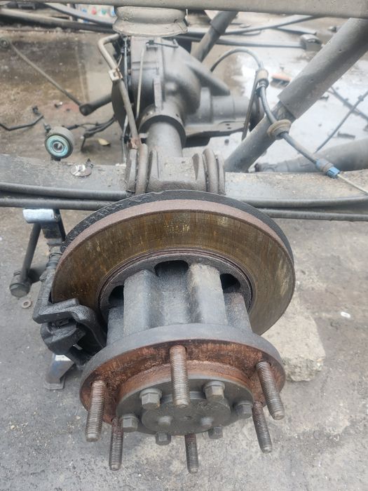 Punte spate completa roti duble Ford transit euro 6