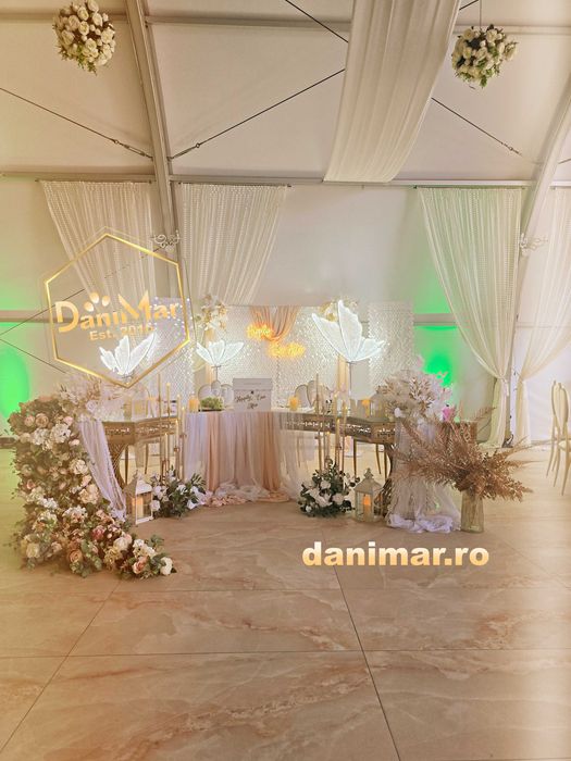 Decor nuntă complet