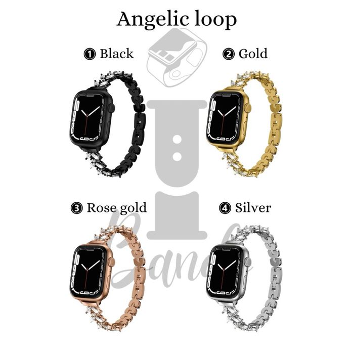 Верижка от неръждаема стомана за Samsung/Huawei/Garmin/Amazfit и други