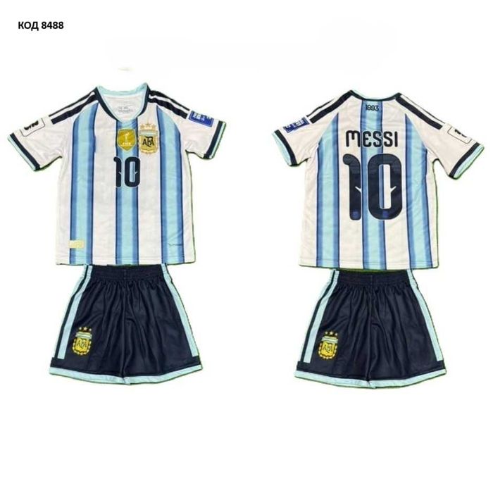 Детски футболни екипи - Messi, Argentina, Inter Miami