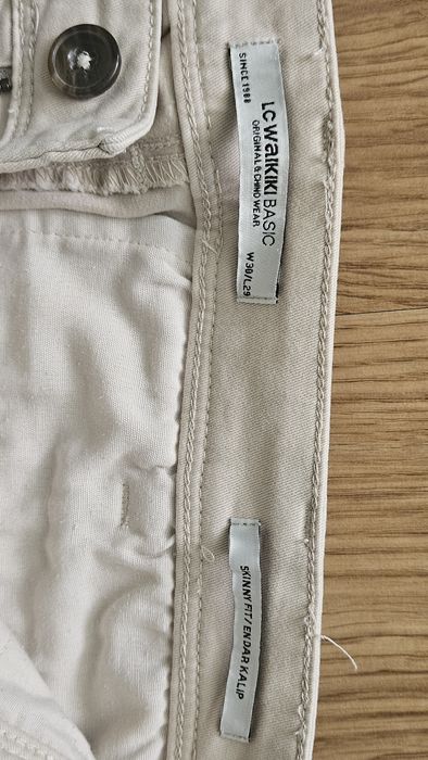 Светли вталени младежки дънки